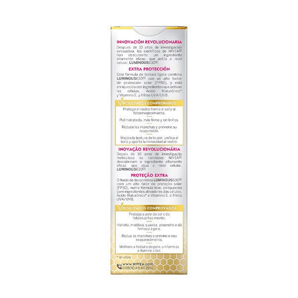 Luminous 630 denní krém proti tmavým skvrnám SPF50 | 40 ml