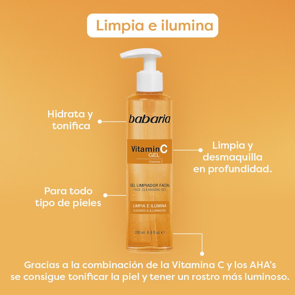 Gel za čišćenje lica s vitaminom C Pjene i gelovi za čišćenje lica