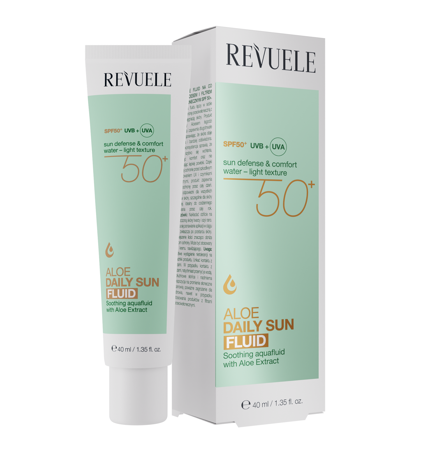 Aloe Daily Sun Fluid SPF50 sejas aizsardzībai