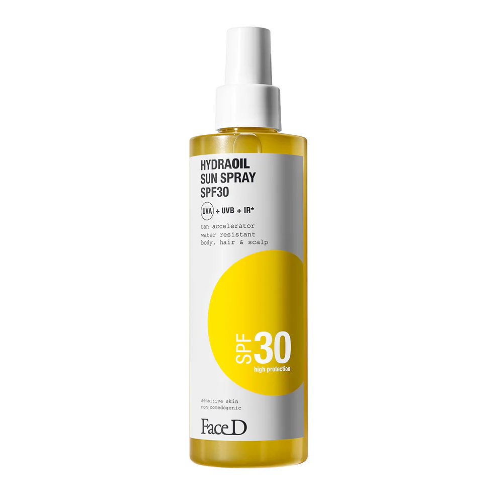 Solari Hydraoil Sun Spray SPF30 - Olio solare corpo alta prot., Spray solare corpo alta prot., Trattamento Protezione Solare Capelli