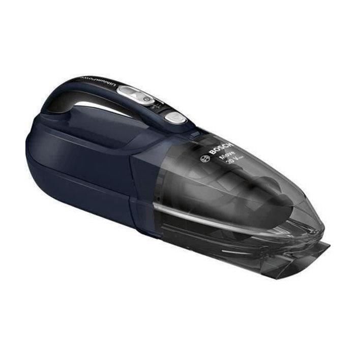 Aspirateur à main BOSCH BHN20L - 20V - Autonomie 45 min - Batterie Lithium-Ion - 2 vitesses - Bac de poussière 400 ml