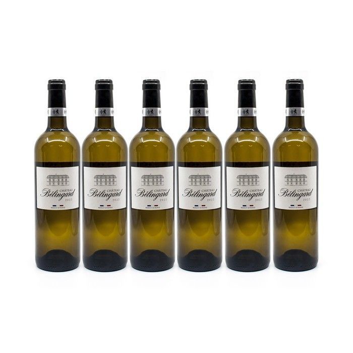 Promotion de 6 bouteilles de Château Bélinguard AOC Bergerac Sec 2023 6x75cl