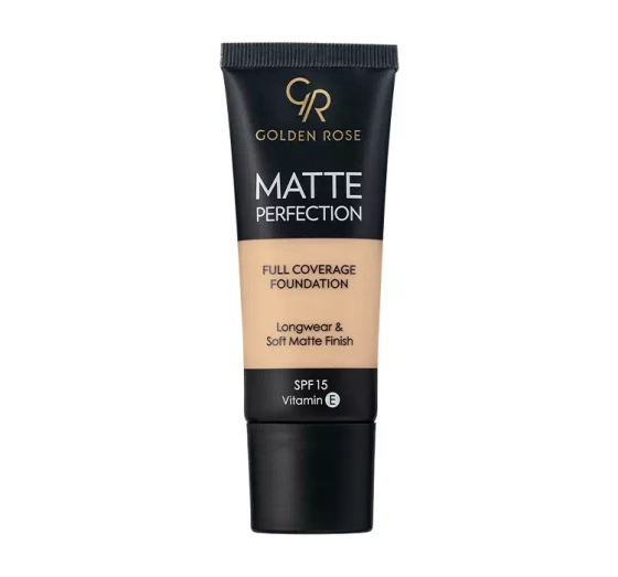 Golden Rose Matte Perfection SPF15 matujący podkład kryjący N3 35 ml