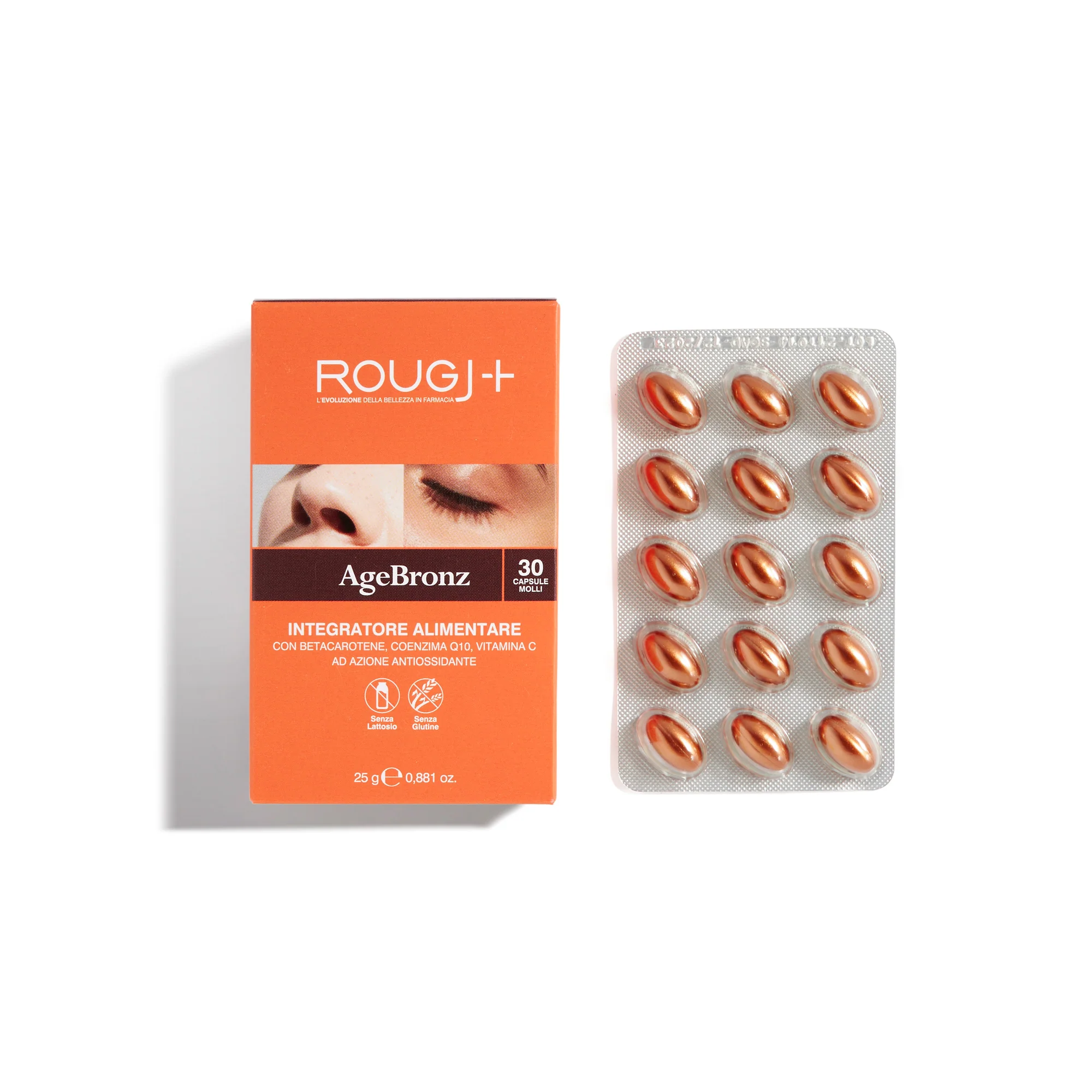 Solari Caps AgeBronz Integratore Alimentare - Integratore Solare