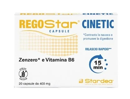 STARDEA Regostar Cinetic 20 cápsulas Gases intestinales y digestión