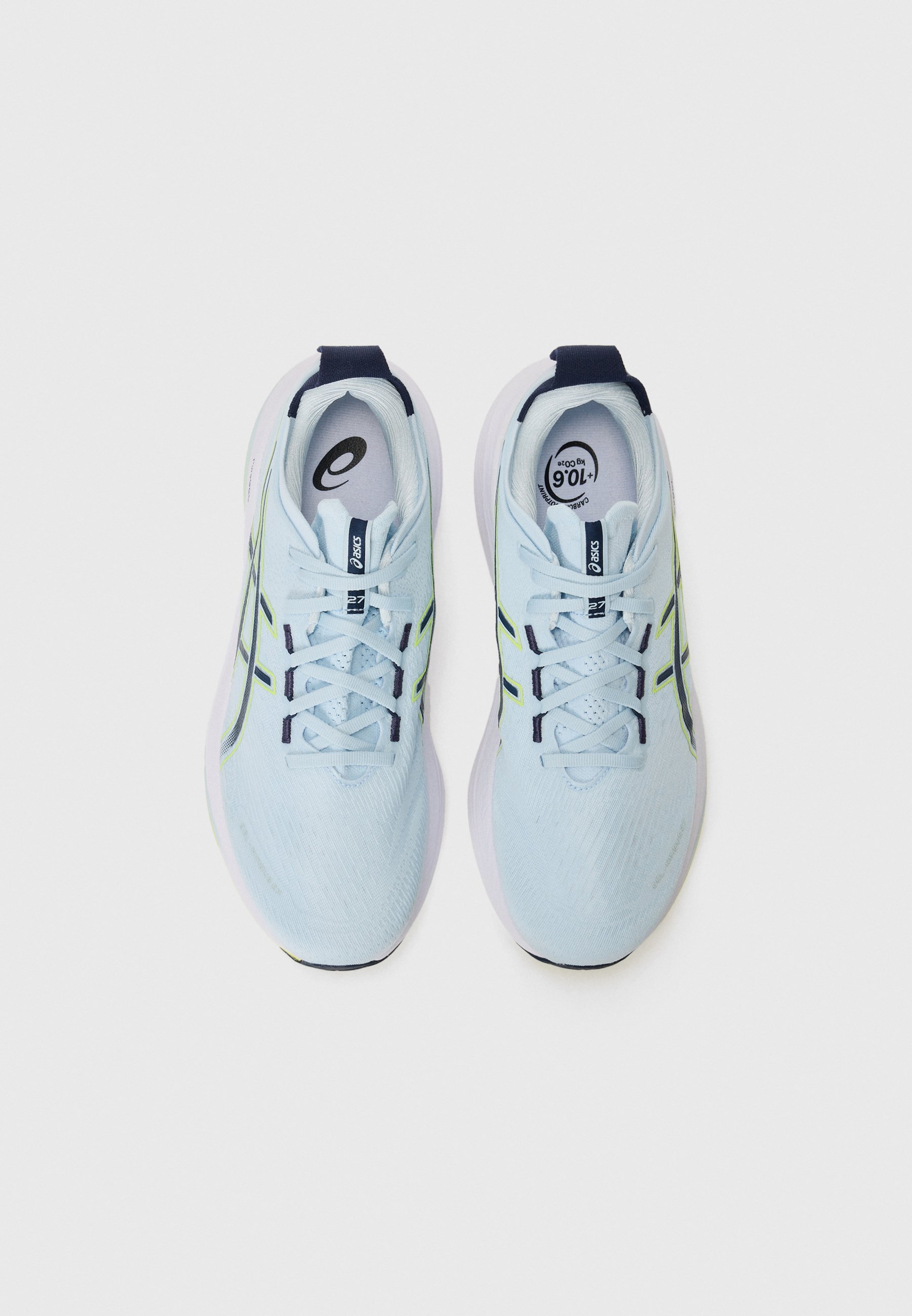 ASICS GEL NIMBUS 27 - Cestovne tenisice za trčanje - nebesko/ponoćna