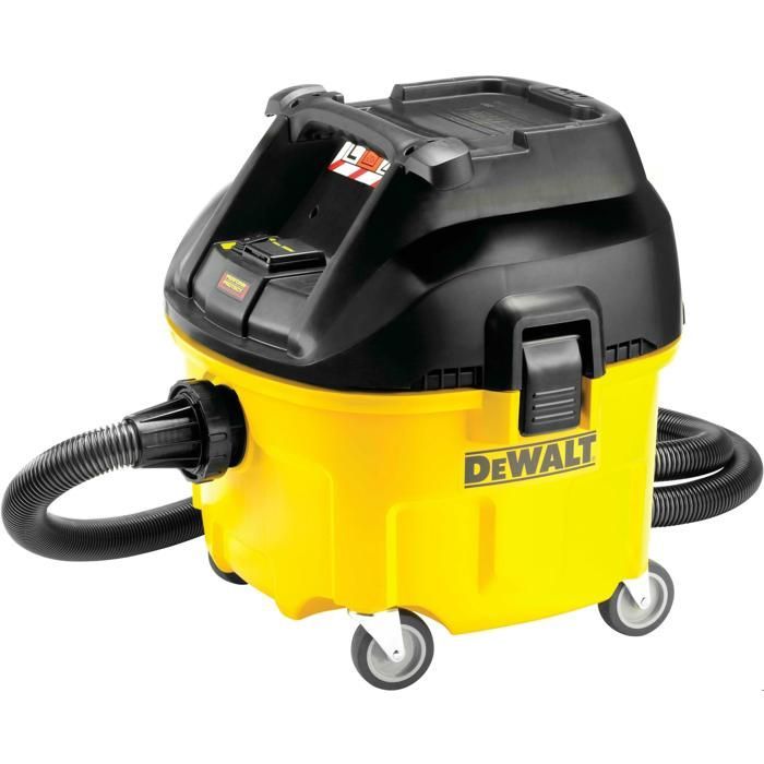 Aspiradora industrial para sólidos y líquidos DEWALT DWV901L, clase L - 1400 W – 30 L