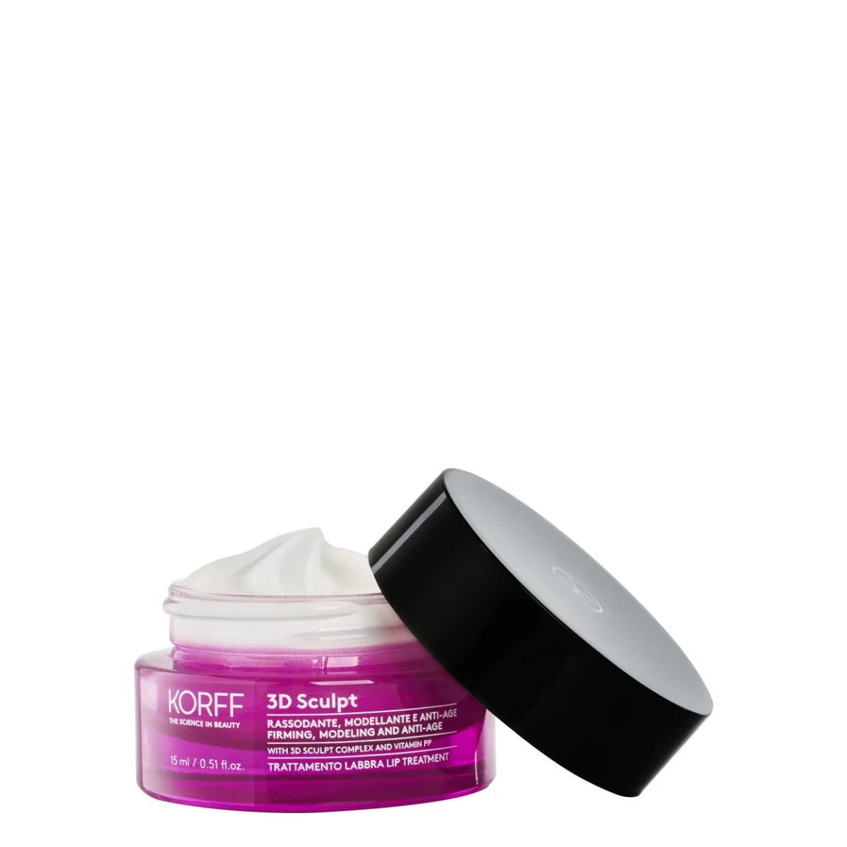 KORFF Korff 3D Sculpt krema za ustnice 15 ml učvrstitvena krema