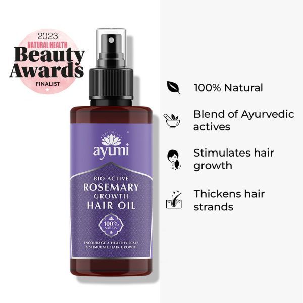 Ayumi Naturals Rosmarin-Haaröl 100 ml