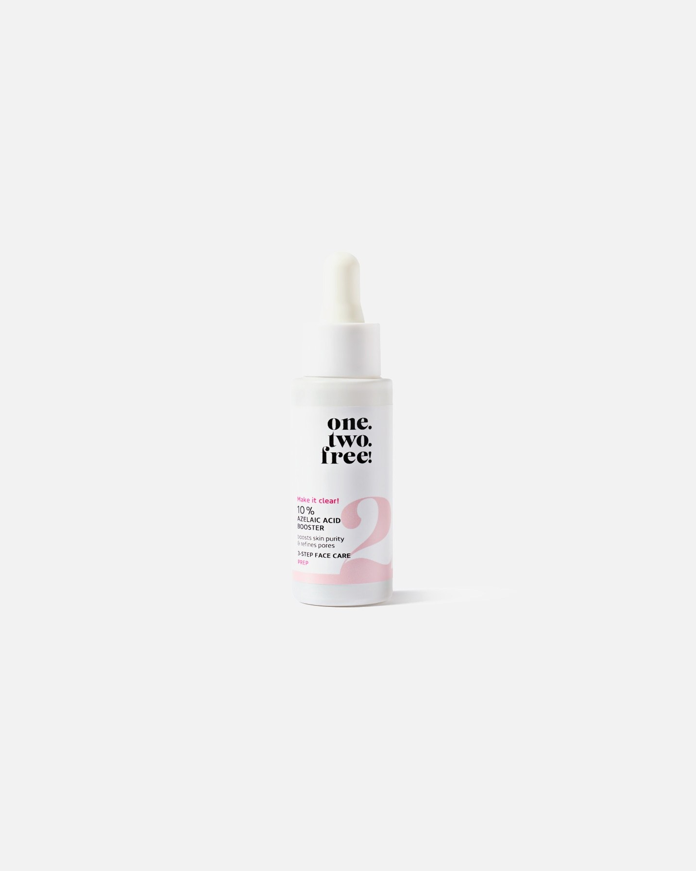 one.two.free! Vlažilni serum z 10 % azelaično kislino kot ojačevalcem – 20 ml