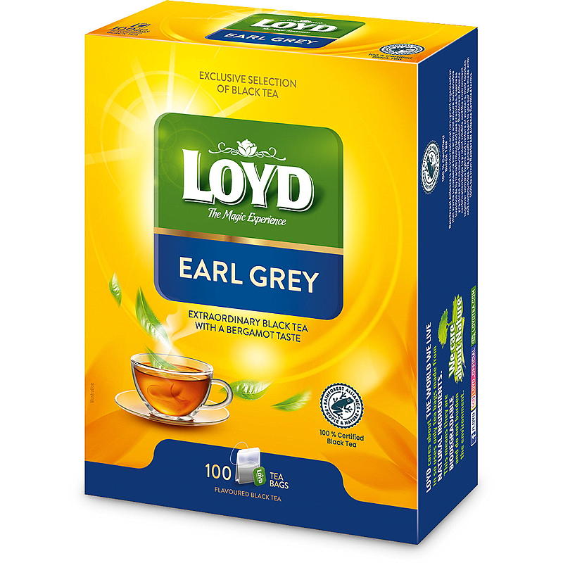 Loyd Earl Grey 100-pakkaus Loyd