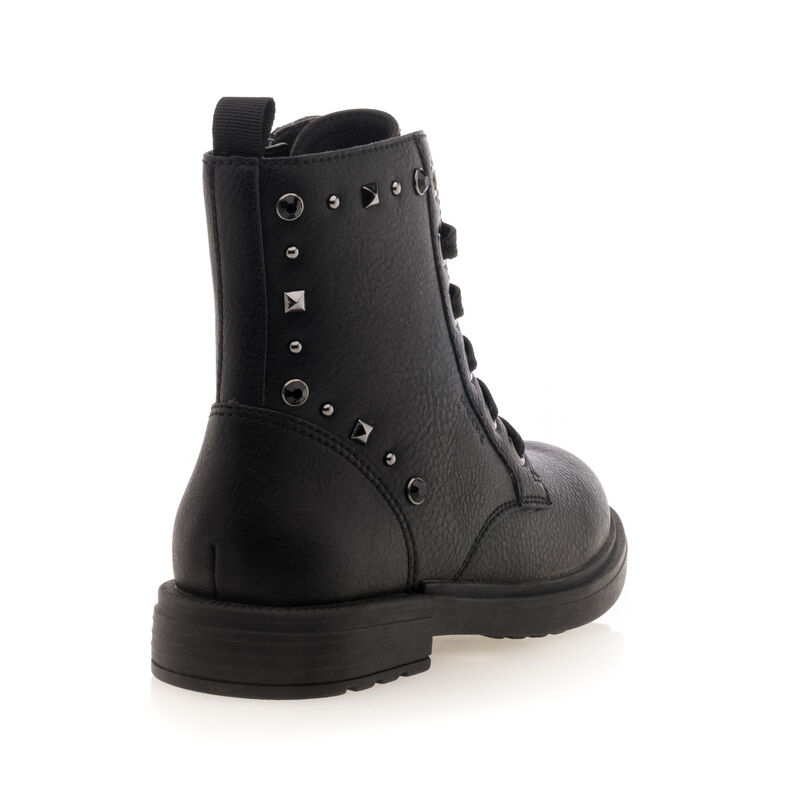  Botas pretas infantis/Botas de cano curto