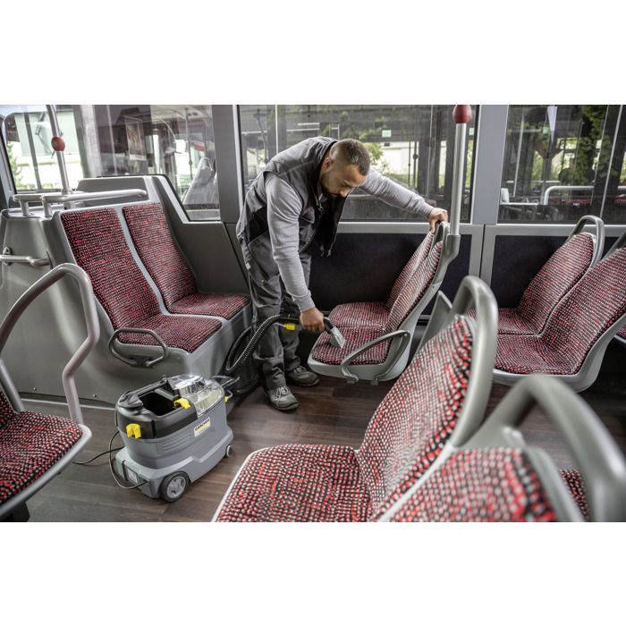 Limpiadora/inyectora de alfombras profesional Karcher Puzzi 8/1 - Potencia de 1200 W - Capacidad de 8 L