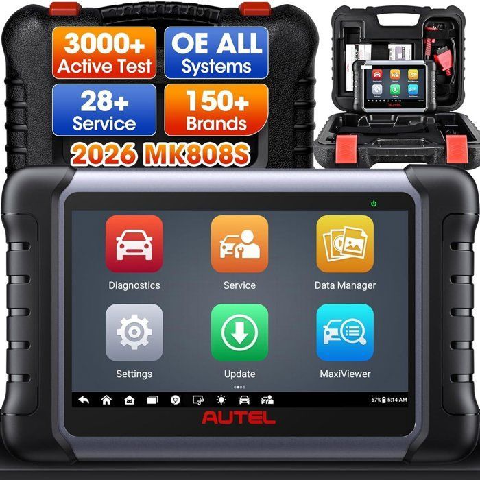 Diagnostic Tool - Autel - MK808S - OBD2 - Universal - System Reset