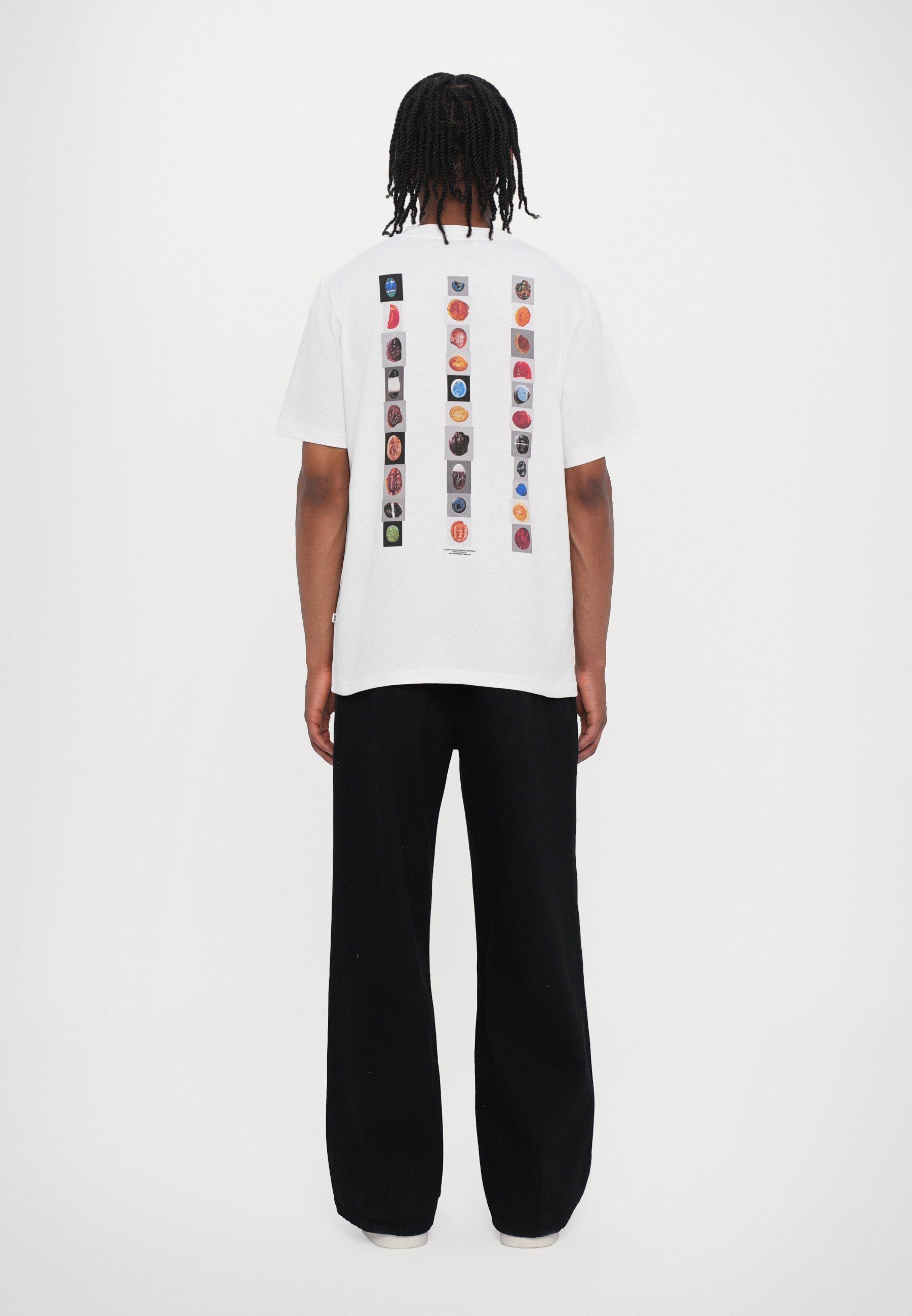 T-shirt imprimé WOOD WOOD BOBBY - blanc éclatant