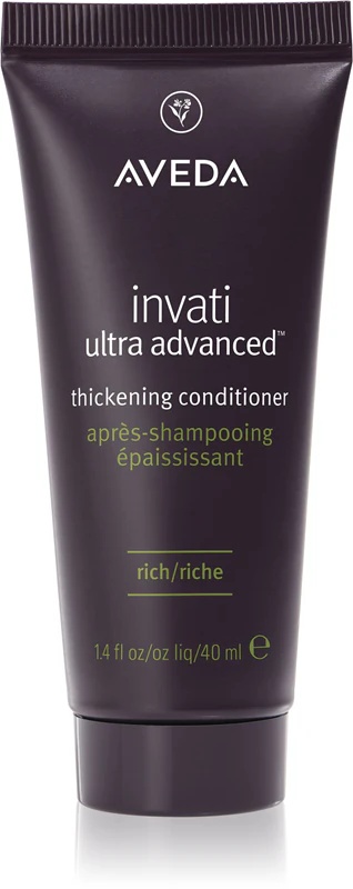 Aveda Invati Ultra Advanced™ tankinamasis kondicionierius. Intensyvus kondicionierius silpniems ir slenkantiems plaukams.