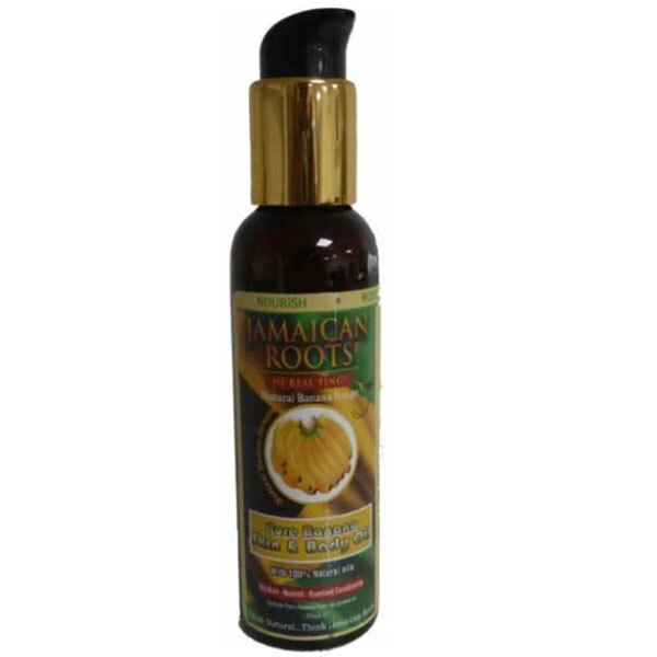 Aceite corporal y de cáscara de plátano puro Jamaican Roots