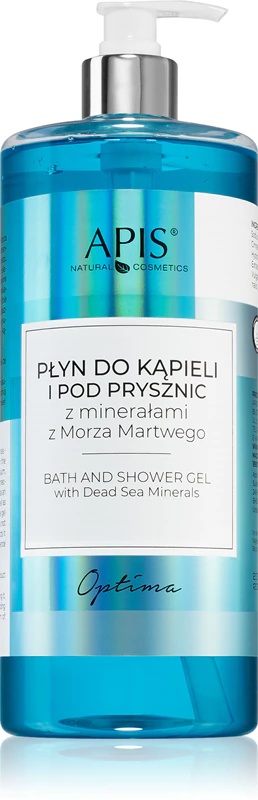 Apis Natural Cosmetics Optima gel za kopel in prhanje z minerali Mrtvega morja