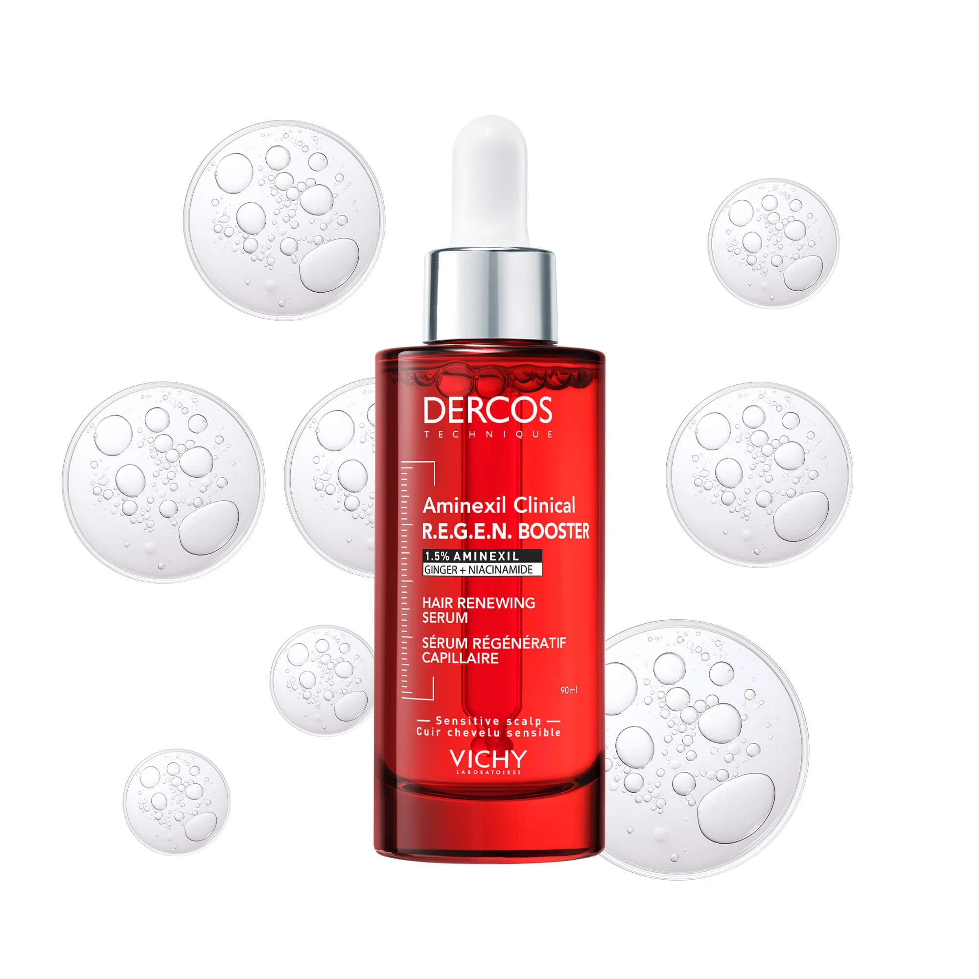 Dercos Dercos Aminexil Clinical R.E.G.E.N. Booster - Trattamento Anticaduta Capelli