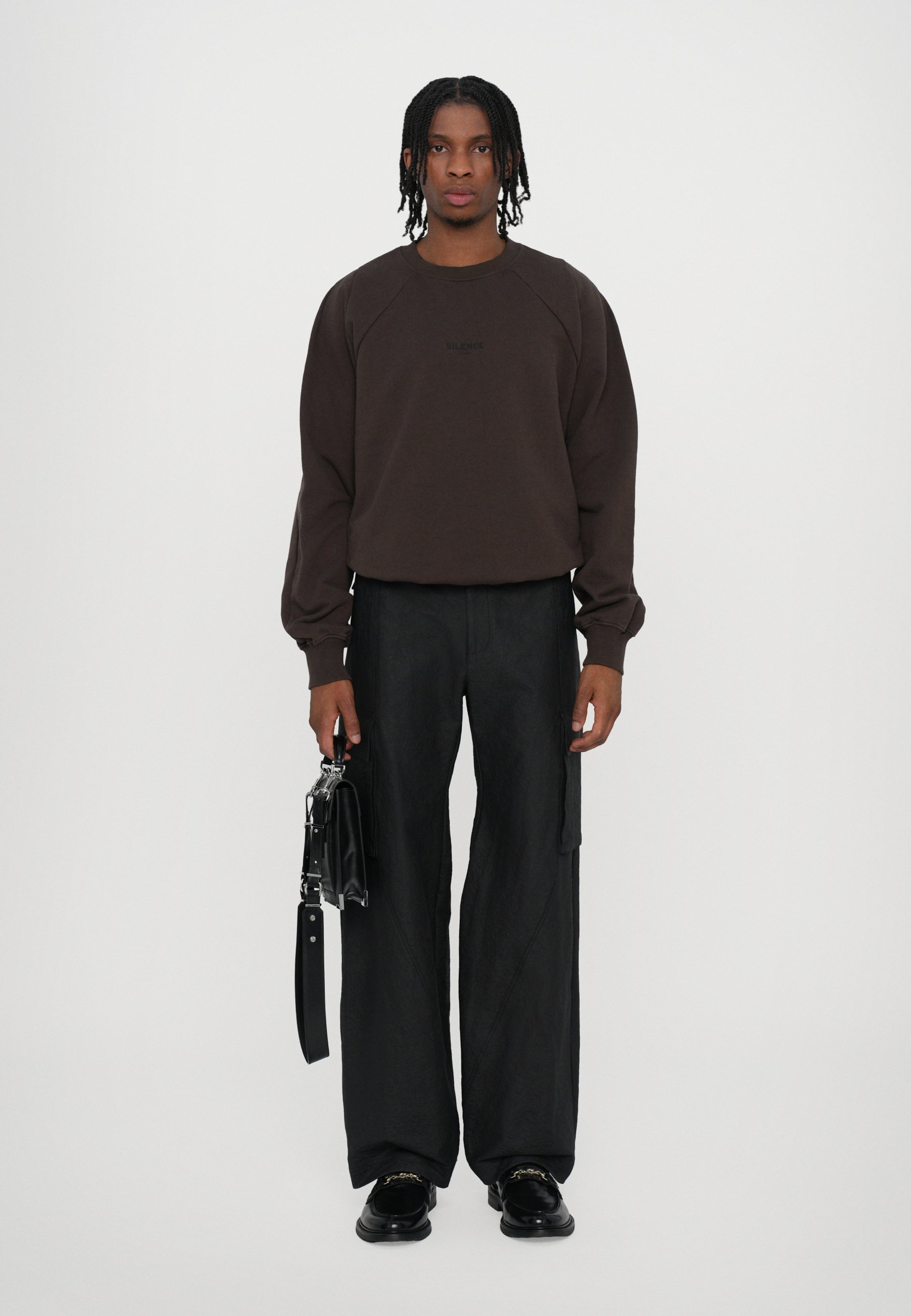 Han Kjøbenhavn CREW NECK UNISEX - Sweat à capuche - dark brown