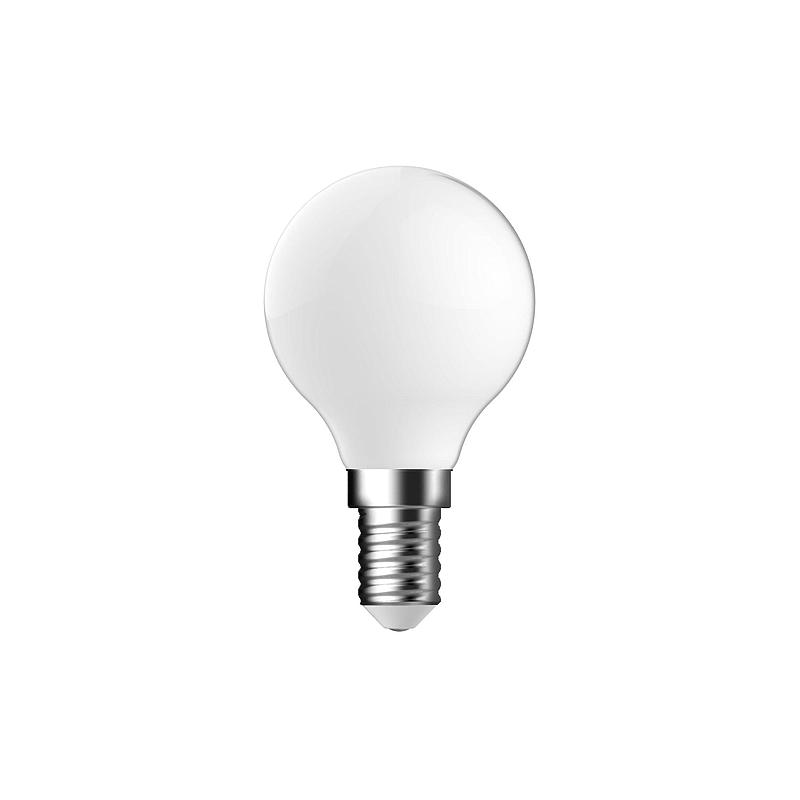 Bombilla LED Energy Light de 470 lm, tipo globo mate, regulable, E14 G45 E