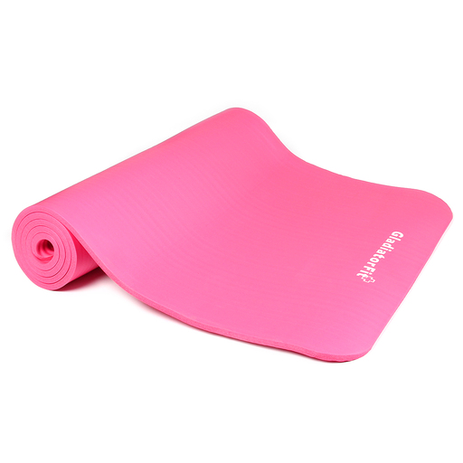  Gladiatorfit Yogamatte mit rutschfestem Schaumstoff, 180 x 60 x 1 cm