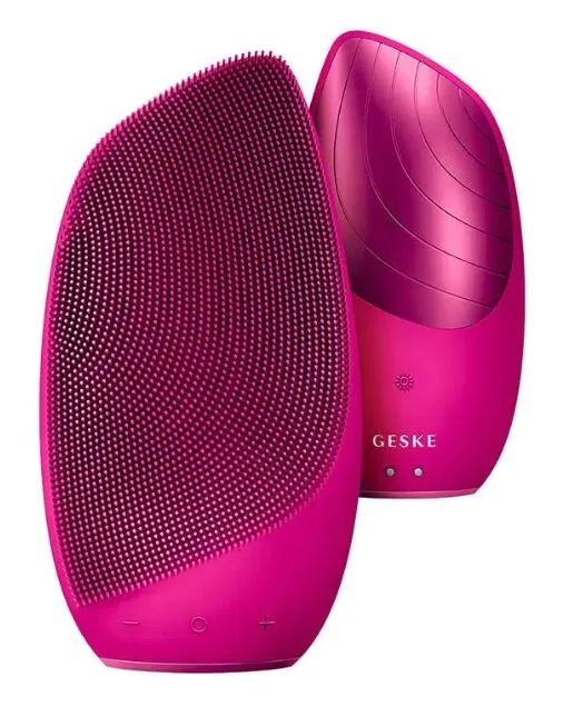 Geske Sonic Thermo Facial Brush 6in1 Soniczna szczoteczka termiczna do twarzy Magenta