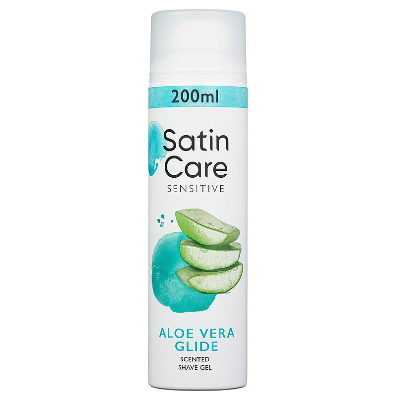 Gillette Satin Care 200 ml, für empfindliche Haut