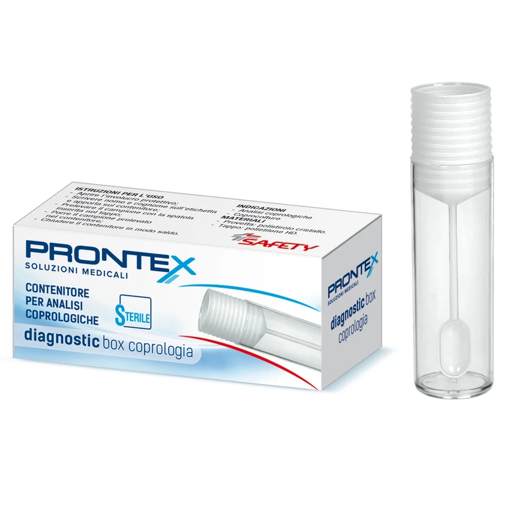 Boîte de diagnostic de sécurité PRONTEX, récipient stérile pour selles Prontex