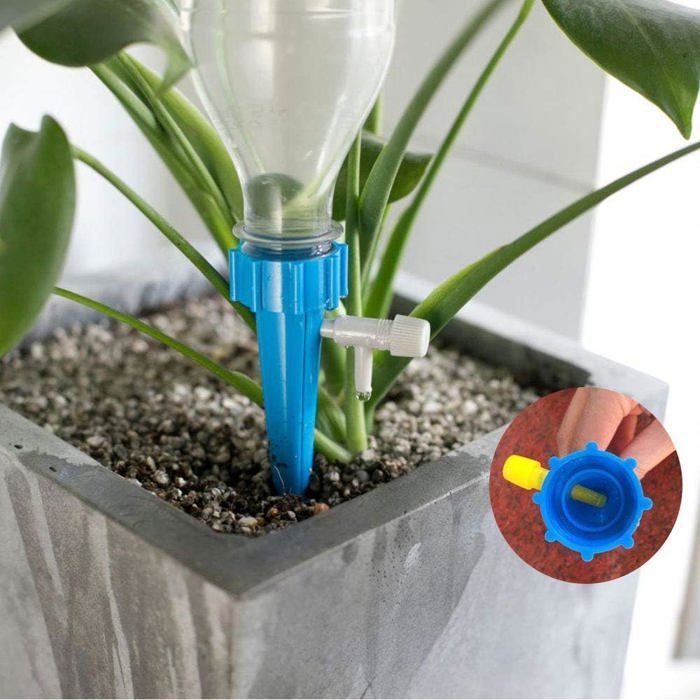 Botella de riego por goteo, aspersor automático para plantas, riego por goteo (30 unidades)