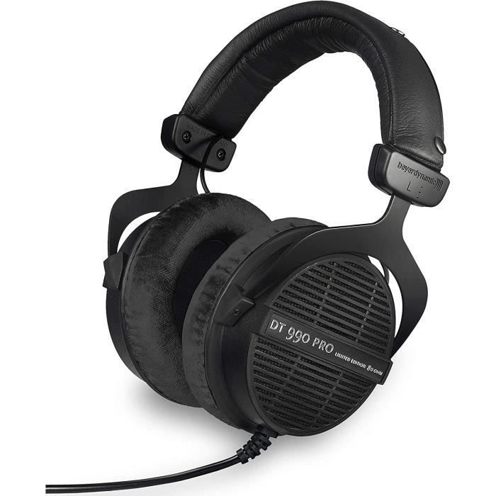 Hoofdtelefoon - BEYERDYNAMIC - DT 990 Pro - Open - Circumauraal - 80 Ohm