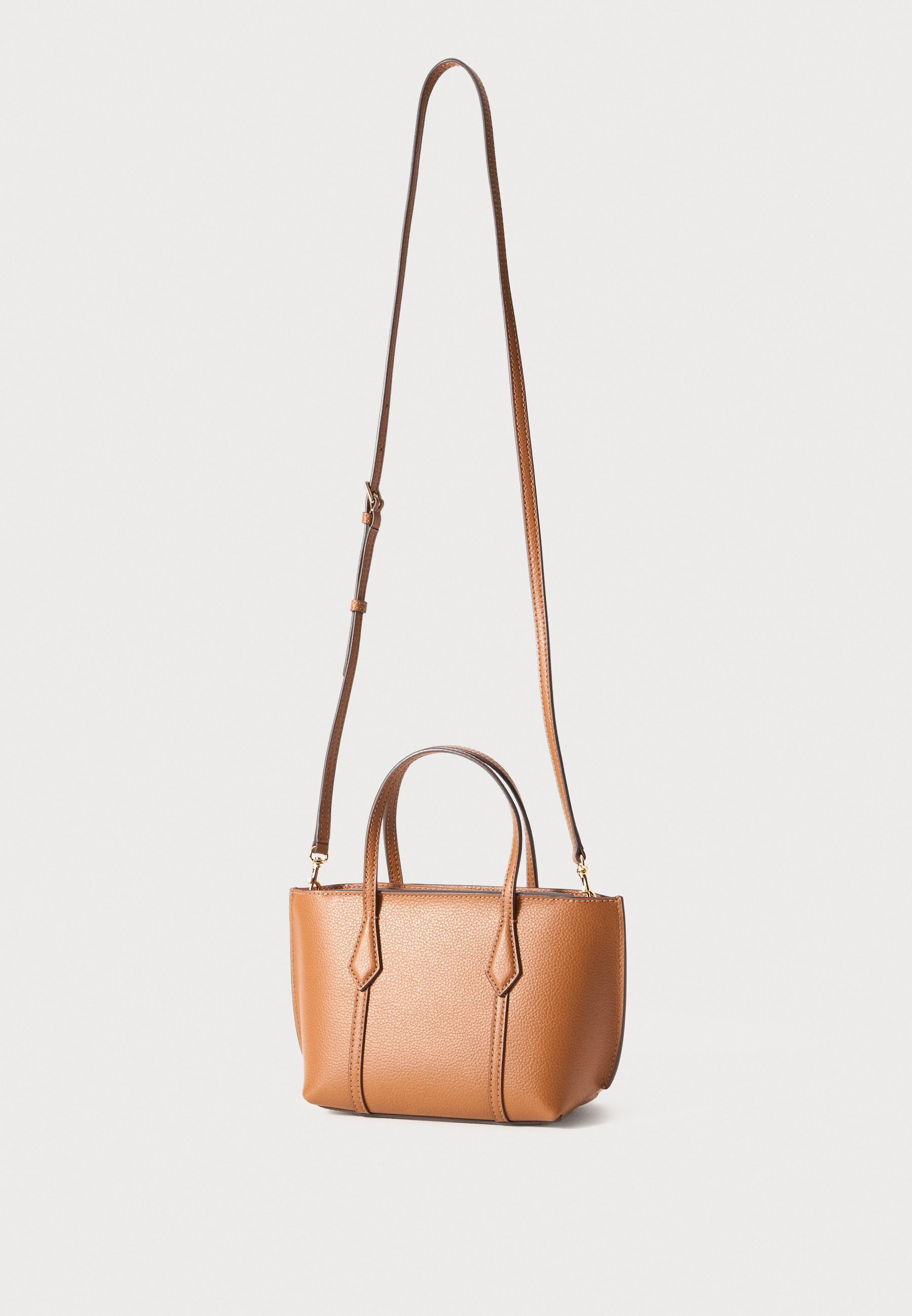Tory Burch PERRY MINI TOTE - Crossbodytas - herfstbruin