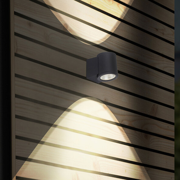 Argo εξωτερικό επιτοίχιο φωτιστικό LED, 6 W, 500 lm