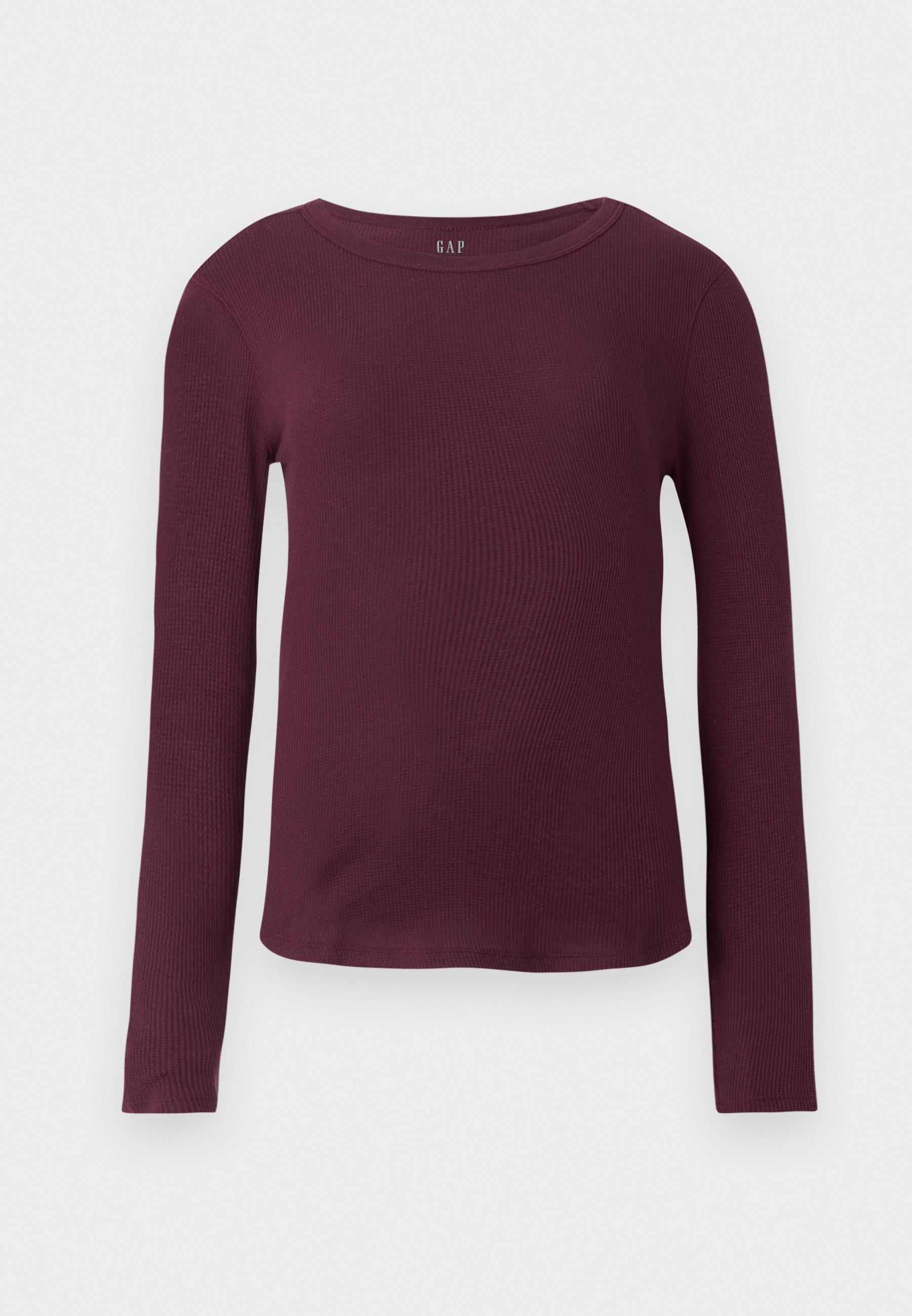 GAP WAFFLE TEE - Top s dlouhým rukávem - black