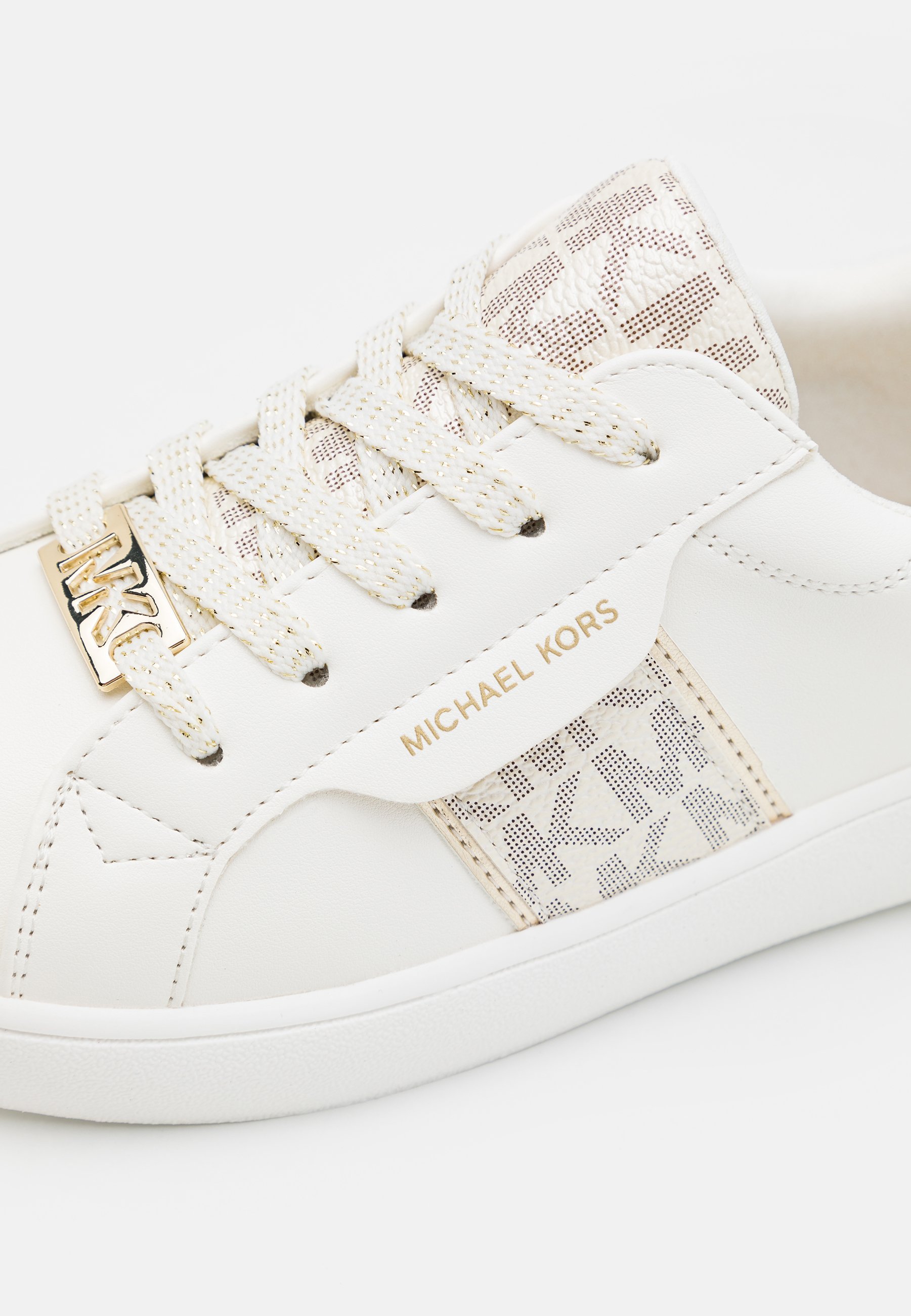 Michael Kors Kids JEM MAXINE sportbačiai - balti/šviesiai auksiniai