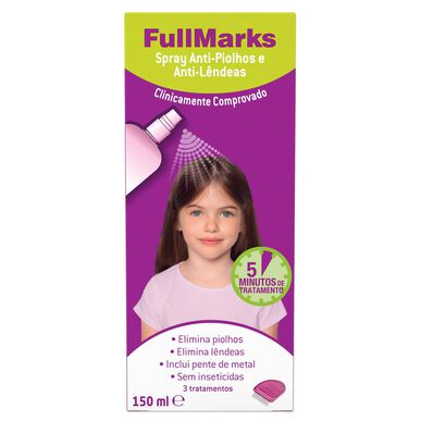Sprej Fullmarks proti vším a hnidám 150 ml 150 ml