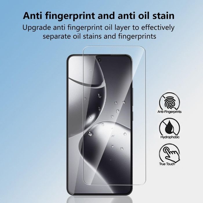 Pack of 2 Tempered Glass Screen Protectors for Xiaomi 14T/Xiaomi 14T Pro. Transparent Screen Protector - Anti-Scratch - Ultra Resistant 9H Hardness