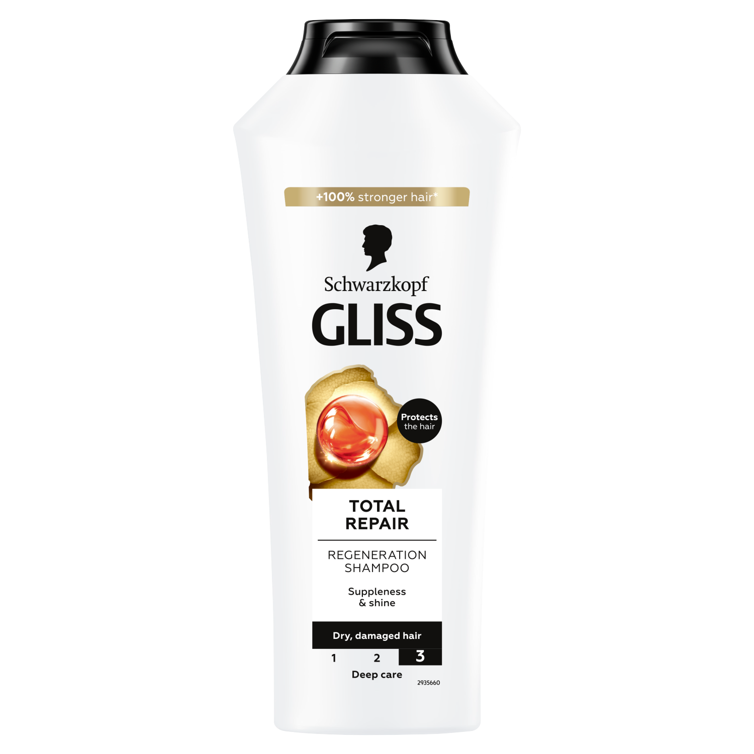 Gliss Kur šampon za popolno obnovo las 400 ml