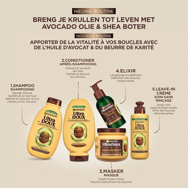 ULTRA DOUX – UD CURL REVIVAL ELIXIR AVOCADO<br>120ml