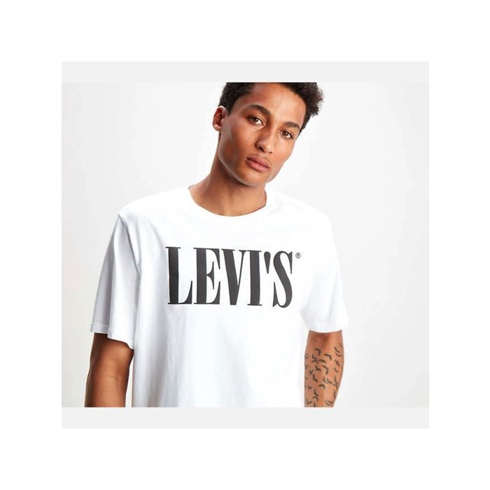 Levi's Relaxed Graphic T-Shirt, Weiß, Herren