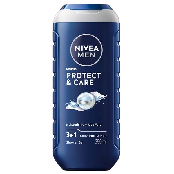 NIVEA Men Protect & Care 3-у-1 гел за туширање<br>250ml - Нормална кожа