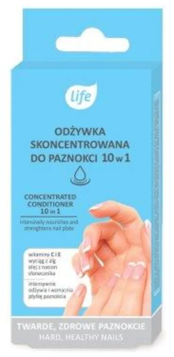 Life Odżywka do paznokci skoncentrowana 10w1