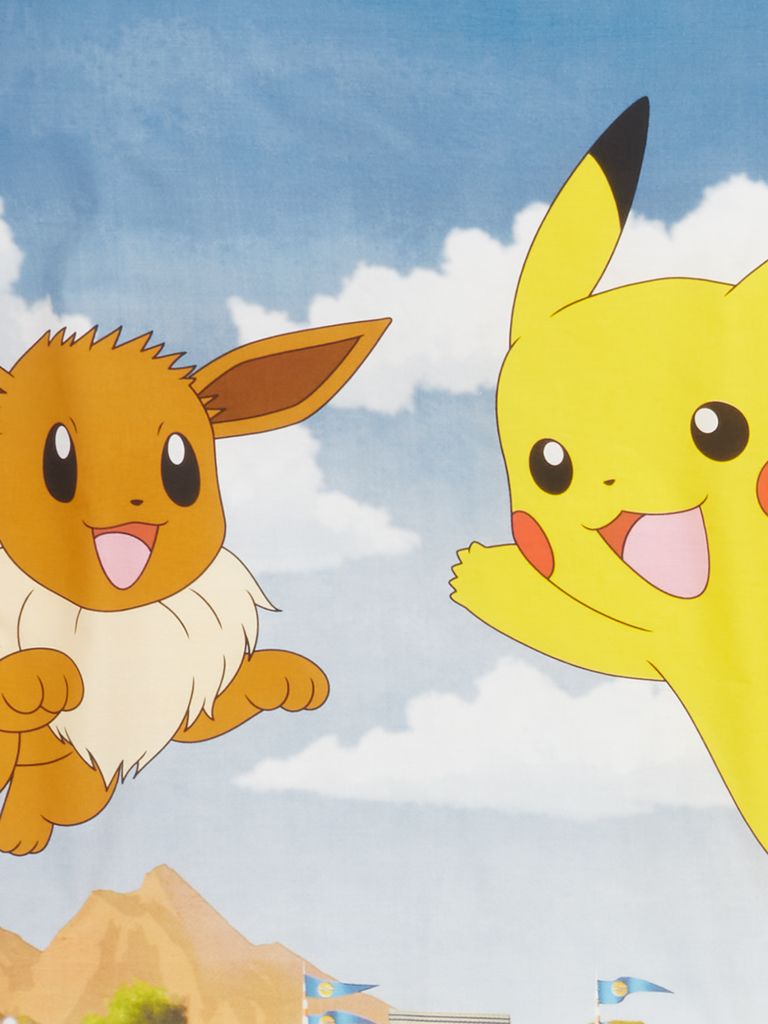 POKEMON posteljina 140x200 plava