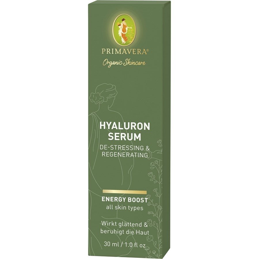 Primavera sérum s kyselinou hyalurónovou proti stresu a regenerácii hyalurónového séra - 30 ml