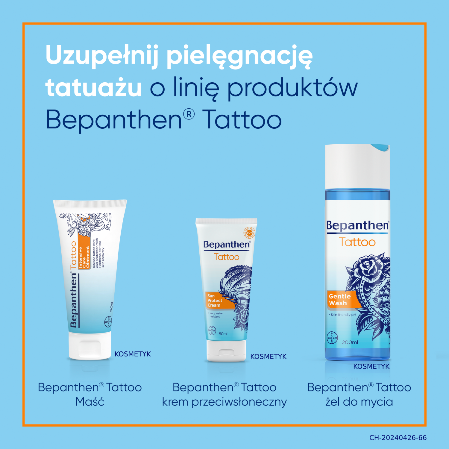 Bepanthen Tattoo Sun