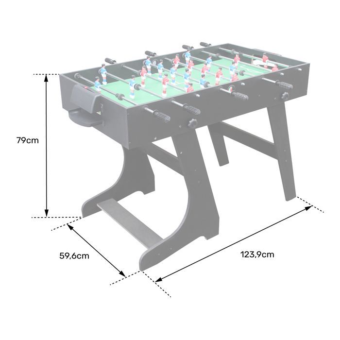 Foldable Foosball Table