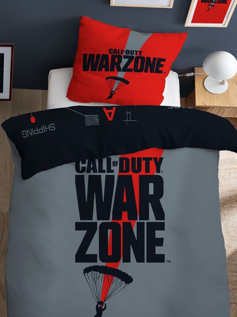 Call of Duty eenpersoonsbeddenset - Grijs/Zwart