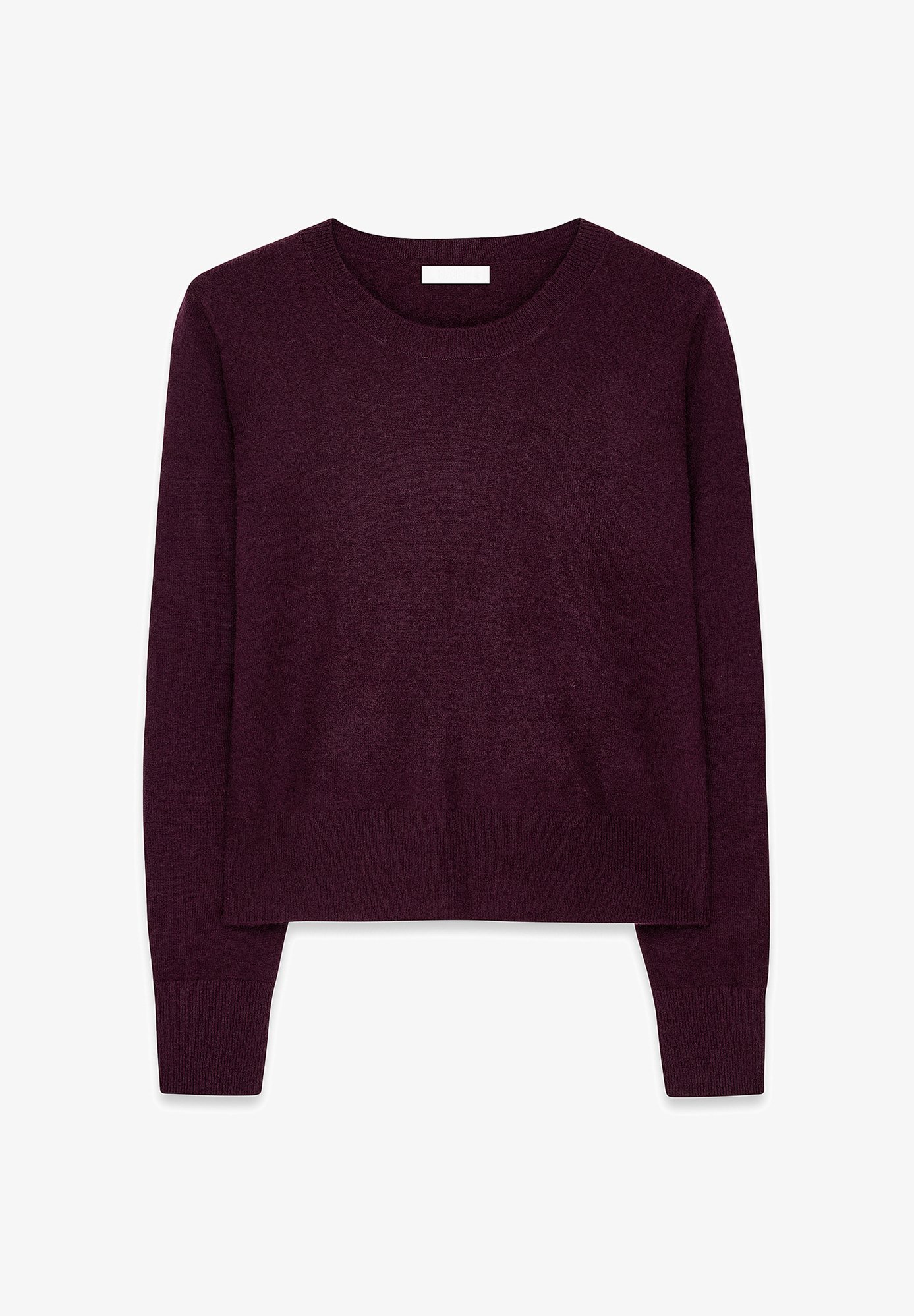 Pull NA-KD à col rond - prune