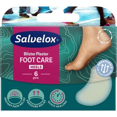 Salvelox hydrokolloidförband för medelstora blåsor, 6 enheter.