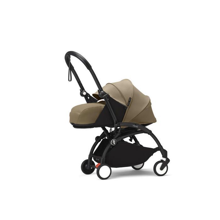 STOKKE - Yoyo Stroller 3 Pack 0 And 6 Toffee Black Frame Stokke